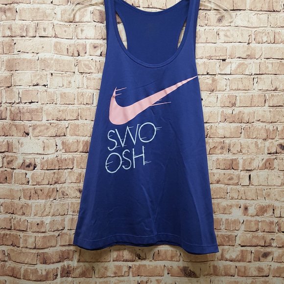Nike SWOOSH Dri-Fit Tank Top Size Med - Picture 1 of 11